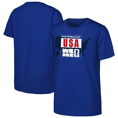 Men's Outerstuff Blue USA FIFA World Cup 2026 T-Shirt