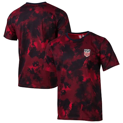 Men's Sport Design Sweden Red USMNT Anthem T-Shirt