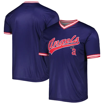 Men's Stitches Navy California Angels Cooperstown Collection Team Jersey