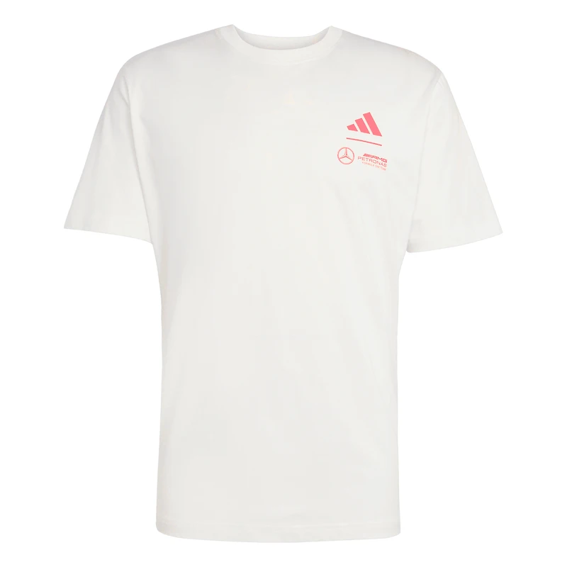 Men's adidas  White Mercedes-AMG Petronas F1 Team 2025 Miami Grand Prix Pack T-Shirt