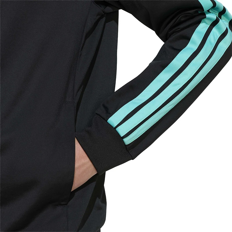 Veste de survêtement zippée intégrale adidas Alphaskin Mercedes-AMG Petronas F1 Team 2026 noire pour homme