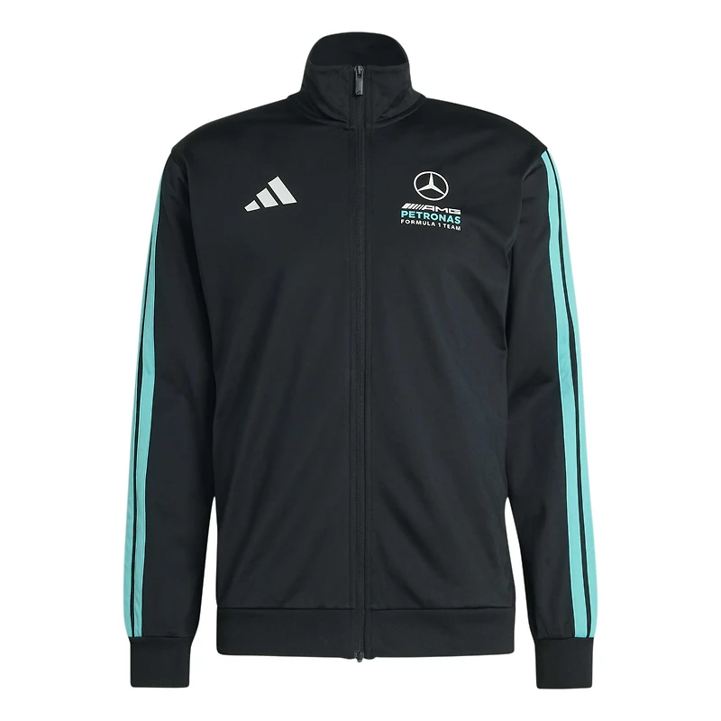 Men's adidas Black Mercedes-AMG Petronas F1 Team 2026 Alphaskin Full-Zip Track Jacket