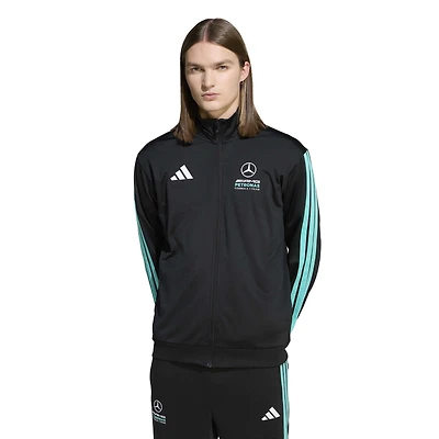 Men's adidas Black Mercedes-AMG Petronas F1 Team 2026 Alphaskin Full-Zip Track Jacket