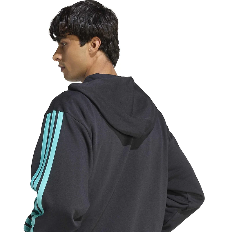 Sweat à capuche zippé adidas noir Mercedes-AMG Petronas F1 Team 2026 Alphaskin pour homme