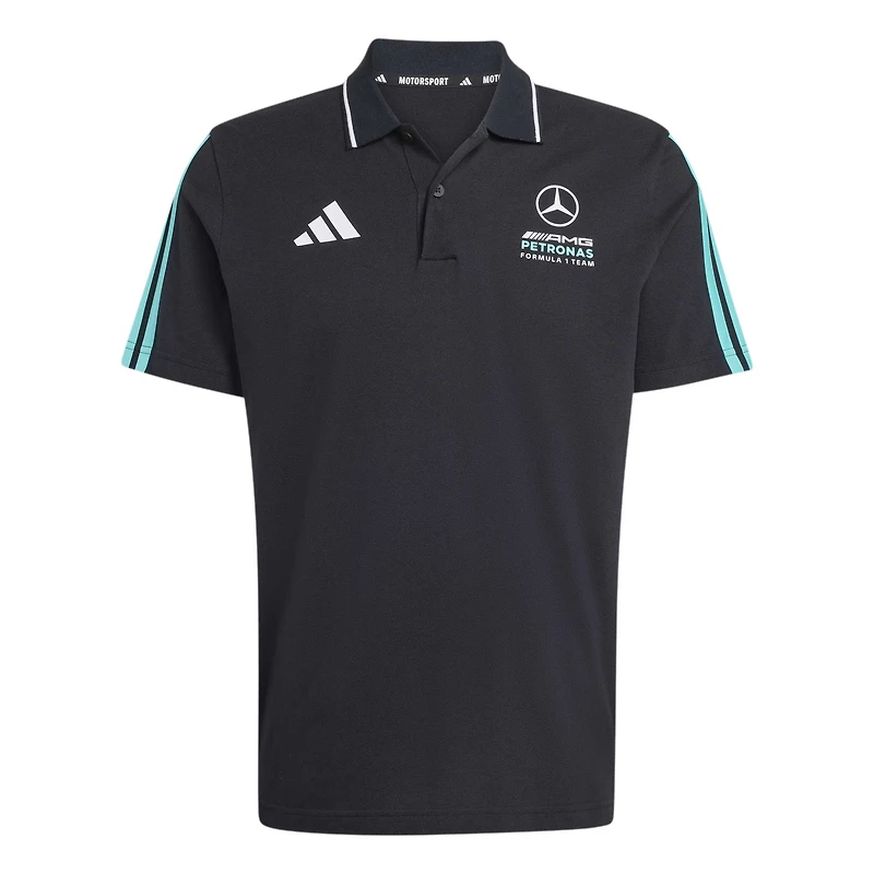 Men's adidas Black Mercedes-AMG Petronas F1 Team 2026 Alphaskin Polo