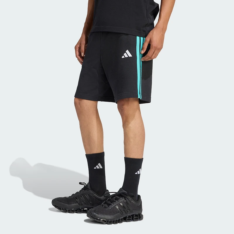 Men's adidas Black Mercedes-AMG Petronas F1 Team 2026 Alphaskin Tri-Blend Shorts