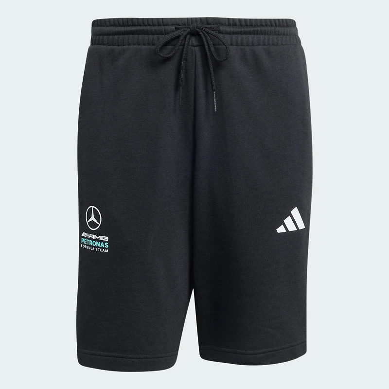 Short adidas noir Mercedes-AMG Petronas F1 Team 2026 Alphaskin Tri-Blend pour homme