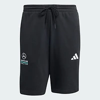 Short adidas noir Mercedes-AMG Petronas F1 Team 2026 Alphaskin Tri-Blend pour homme