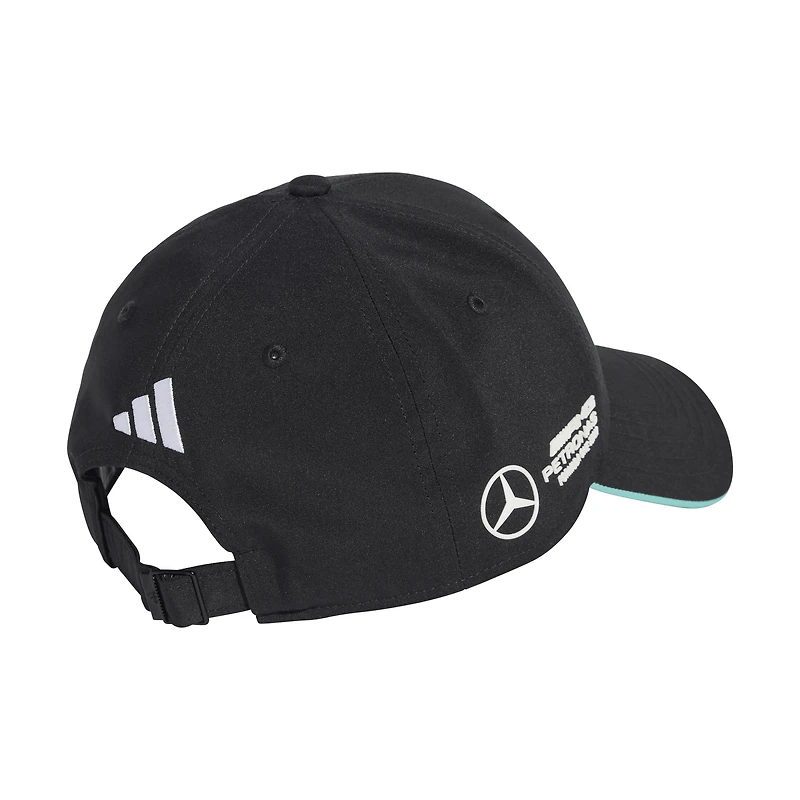 Men's adidas Black Mercedes-AMG Petronas F1 Team Driver Wear Adjustable Hat