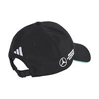 Men's adidas Black Mercedes-AMG Petronas F1 Team Driver Wear Adjustable Hat