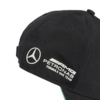 Men's adidas Black Mercedes-AMG Petronas F1 Team Driver Wear Adjustable Hat