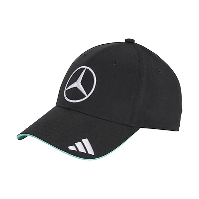 Men's adidas Black Mercedes-AMG Petronas F1 Team Driver Wear Adjustable Hat