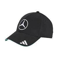 Men's adidas Black Mercedes-AMG Petronas F1 Team Driver Wear Adjustable Hat