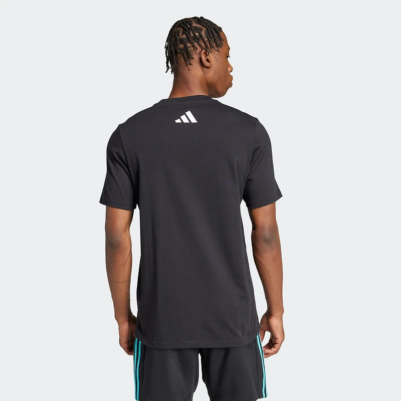 Men's adidas Mercedes-AMG Petronas F1 Team Fan Wear DNA Alphaskin Graphic T-Shirt