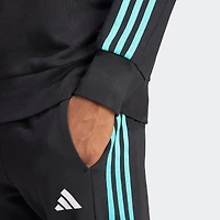 Men's adidas  Black Mercedes-AMG Petronas F1 Team Fan Wear DNA Alphaskin Pullover Sweatshirt