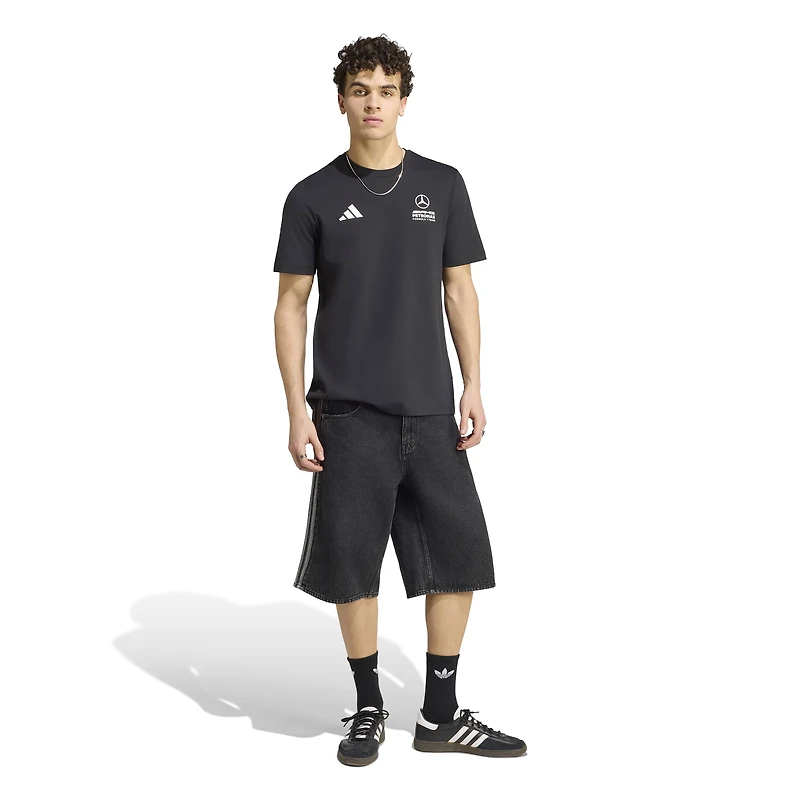 Men's adidas  Black Mercedes-AMG Petronas F1 Team Italy T-Shirt