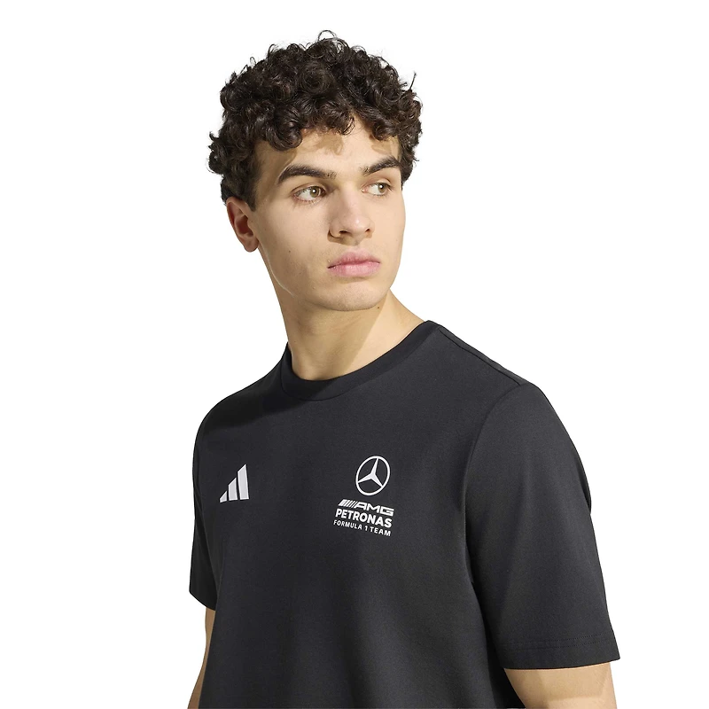 Men's adidas  Black Mercedes-AMG Petronas F1 Team Italy T-Shirt