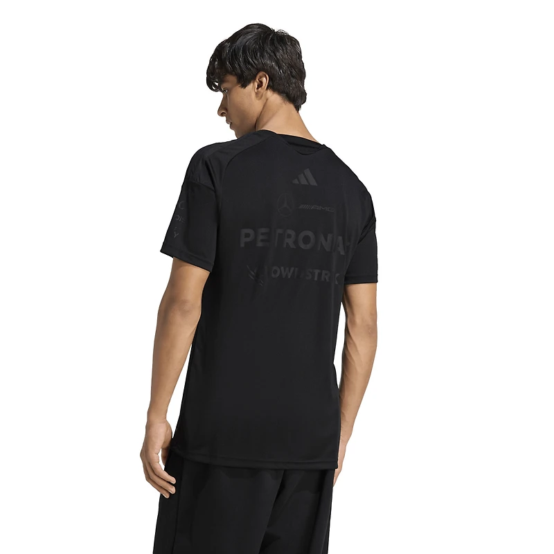 Men's adidas Black Mercedes-AMG Petronas F1 Team Night Driver Climacool T-Shirt