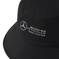 Men's adidas Black Mercedes-AMG Petronas F1 Team Team Wear Bucket Hat
