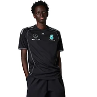 Men's adidas  Black Mercedes-AMG Petronas F1 Team Wear Mechanics Jersey