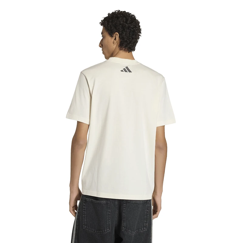 Men's adidas Cream Mercedes-AMG Petronas F1 Team Silver Arrows T-Shirt