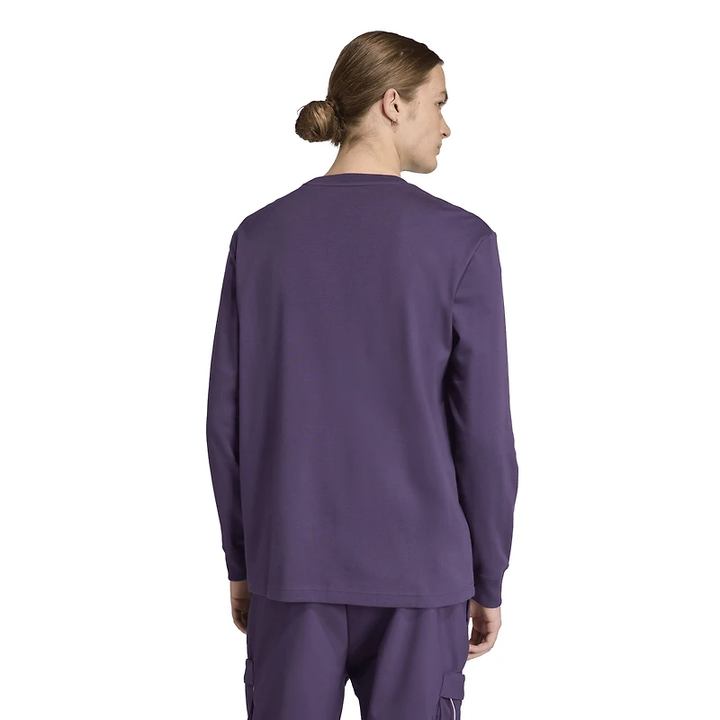 Men's adidas  Dark Purple Mercedes-AMG Petronas F1 Team Premium Woven Long-Sleeve T-Shirt