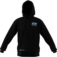 Men's adidas George Russell Black Mercedes-AMG Petronas F1 Team Driver Wear Graphic Pullover Hoodie