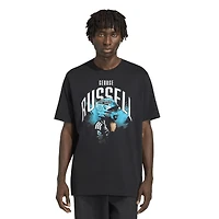 Men's adidas George Russell Black Mercedes-AMG Petronas F1 Team Graphic T-Shirt