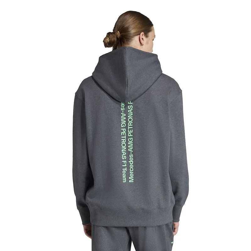 Men's adidas Graphite Mercedes-AMG Petronas F1 Team Premium Hoodie