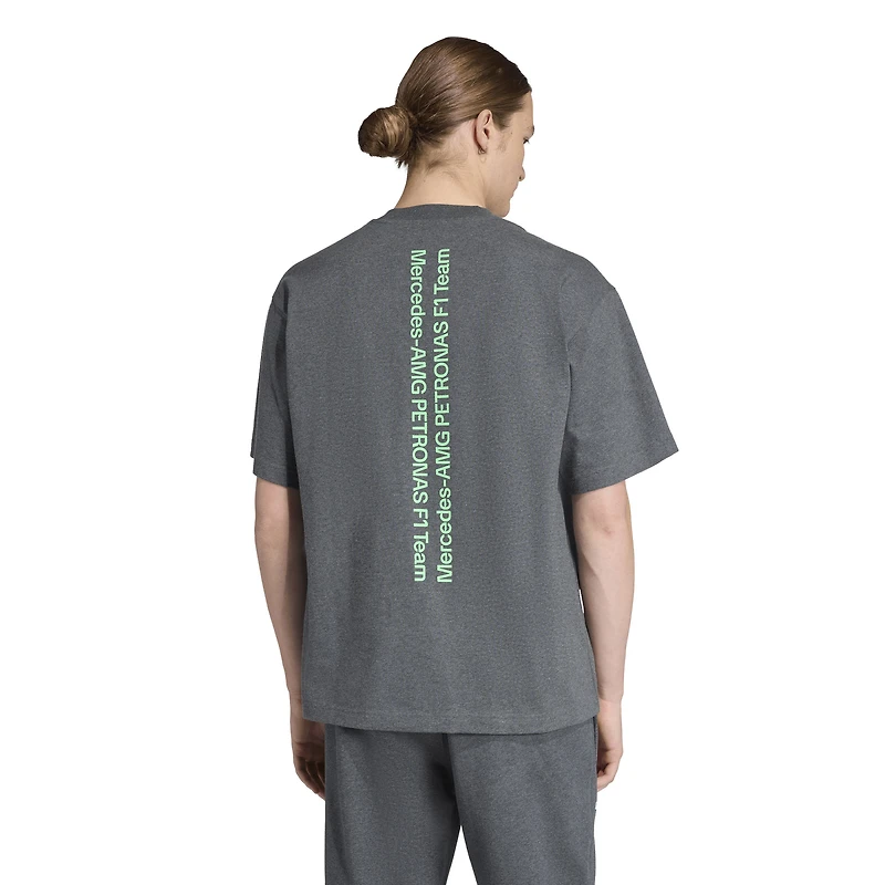 Men's adidas  Graphite Mercedes-AMG Petronas F1 Team Premium T-Shirt
