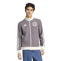 Men's adidas  Gray Mercedes-AMG Petronas F1 Team Silver Arrows Icon Full-Zip Track Top