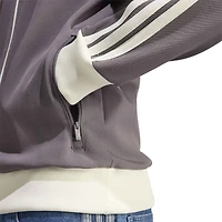 Veste de survêtement zippée adidas Mercedes-AMG Petronas F1 Team Silver Arrows Icon grise pour homme