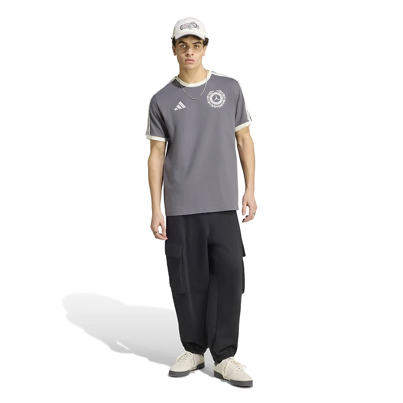 Men's adidas  Gray Mercedes-AMG Petronas F1 Team Silver Arrows Icon Jersey T-Shirt