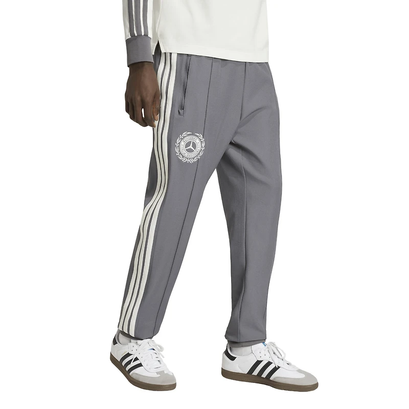 Pantalon de survêtement adidas Icon Mercedes-AMG Petronas F1 Team Silver Arrows gris pour homme