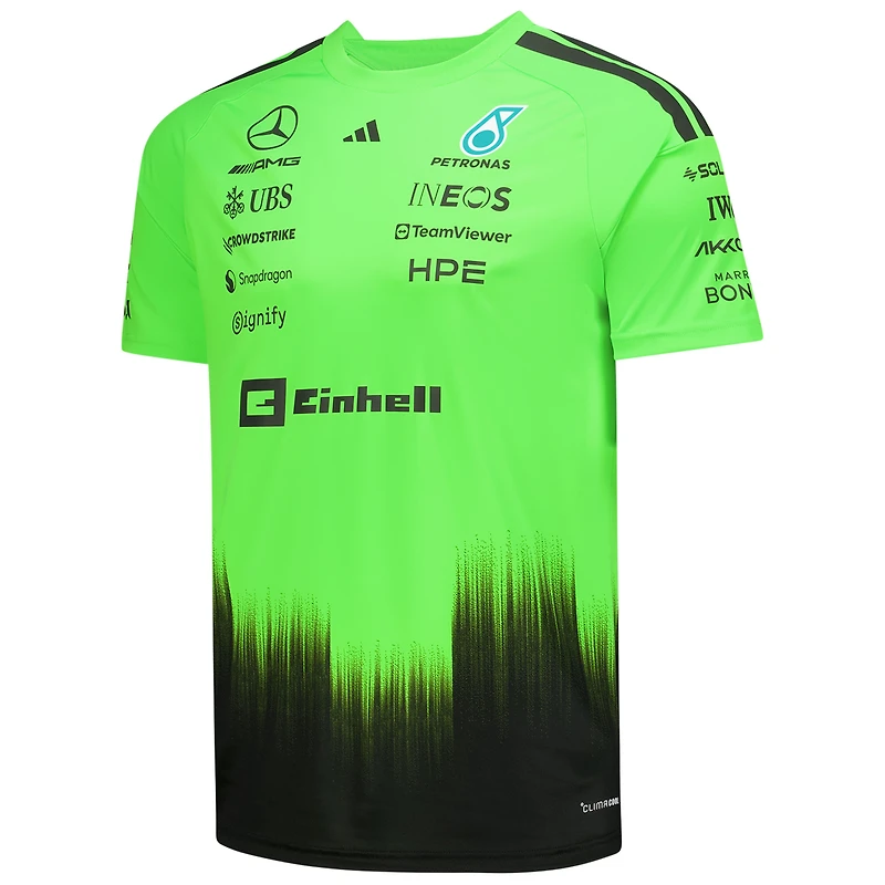 Men's adidas Green Mercedes-AMG Petronas F1 Team Setup T-Shirt