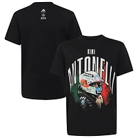 Men's adidas Kimi Antonelli Black Mercedes-AMG Petronas F1 Team Graphic T-Shirt