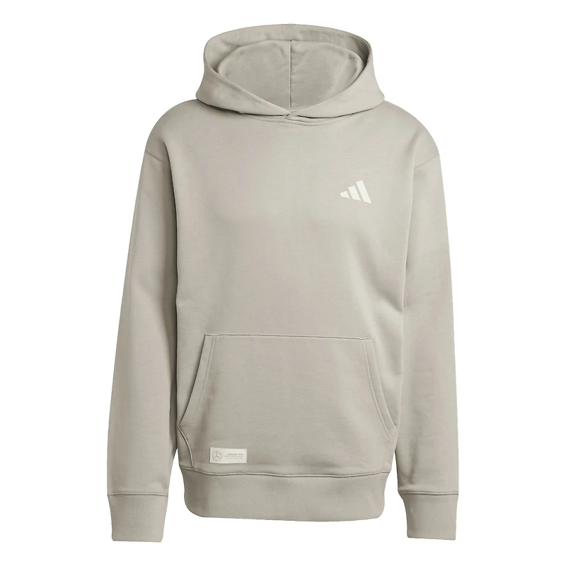 Men's adidas  Tan Mercedes-AMG Petronas F1 Team Fan Wear Premium Pullover Hoodie