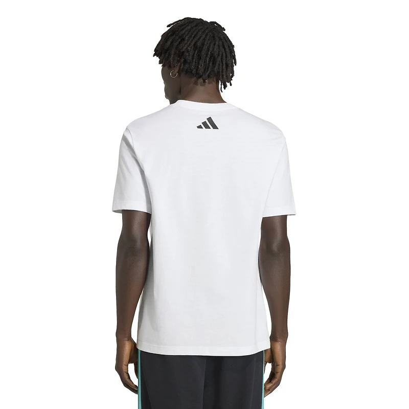 Men's adidas White Mercedes-AMG Petronas F1 Team 2026 Alphaskin Graphic T-Shirt