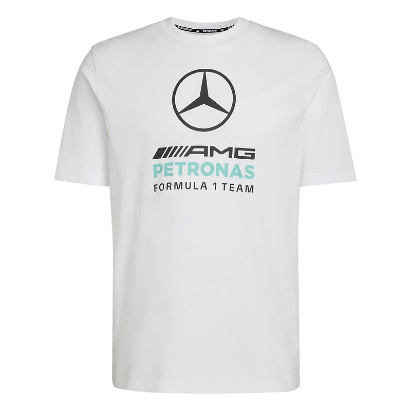 Men's adidas White Mercedes-AMG Petronas F1 Team 2026 Alphaskin Graphic T-Shirt