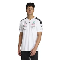 Maillot réplique de pilote adidas blanc Mercedes-AMG Petronas F1 Team 2026 pour homme