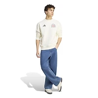 Men's adidas  White Mercedes-AMG Petronas F1 Team Silver Arrows Since 1954 Crew Sweatshirt