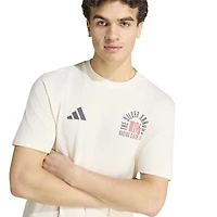 T-shirt adidas blanc pour homme Mercedes-AMG Petronas F1 Team Silver Arrows Since 1954