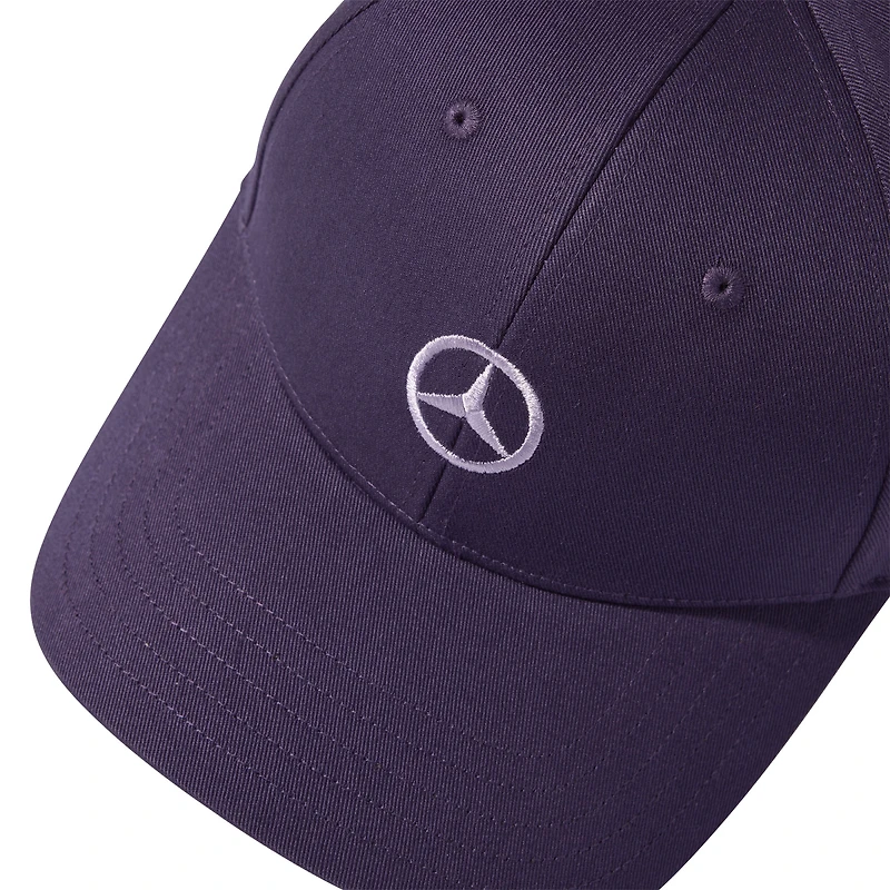 Casquette ajustable tissée premium adidas Mercedes-AMG Petronas F1 Team violet foncé pour enfants d'âge préscolaire