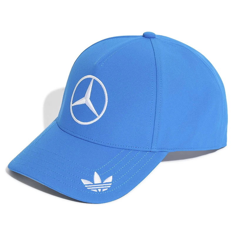 Casquette unisexe adidas bleu clair Mercedes-AMG Petronas F1 Team Blue Wonder, ajustable