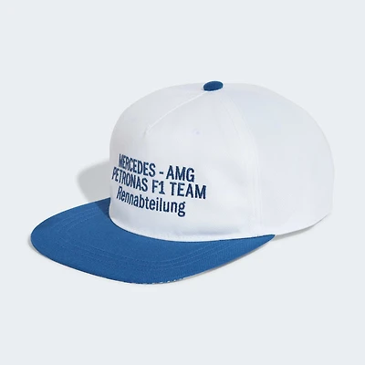Unisex adidas White/Blue Mercedes-AMG Petronas F1 Team Blue Wonder Adjustable Hat