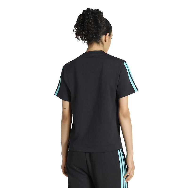 T-shirt adidas Alphaskin noir pour femme Mercedes-AMG Petronas F1 Team 2026
