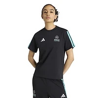 T-shirt adidas Alphaskin noir pour femme Mercedes-AMG Petronas F1 Team 2026