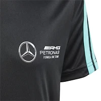 Youth adidas Black Mercedes-AMG Petronas F1 Team Fan Wear DNA Alphaskin T-Shirt