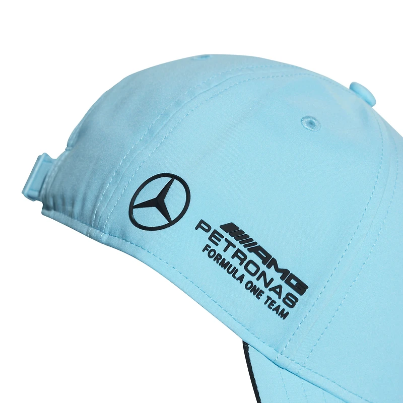 Casquette ajustable pour jeune pilote de l'équipe Mercedes-AMG Petronas F1 bleue adidas