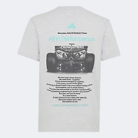 Youth adidas  Gray Mercedes-AMG Petronas F1 Team Graphic T-Shirt
